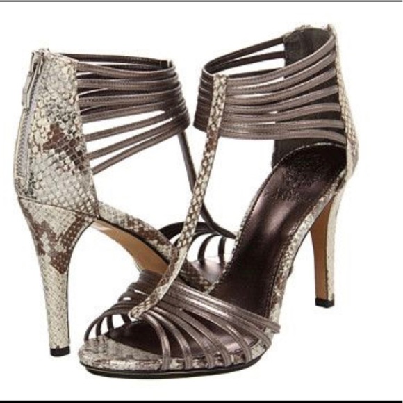 Vince Camino Sarea Goddess Snakeskin Leather - Picture 1 of 5